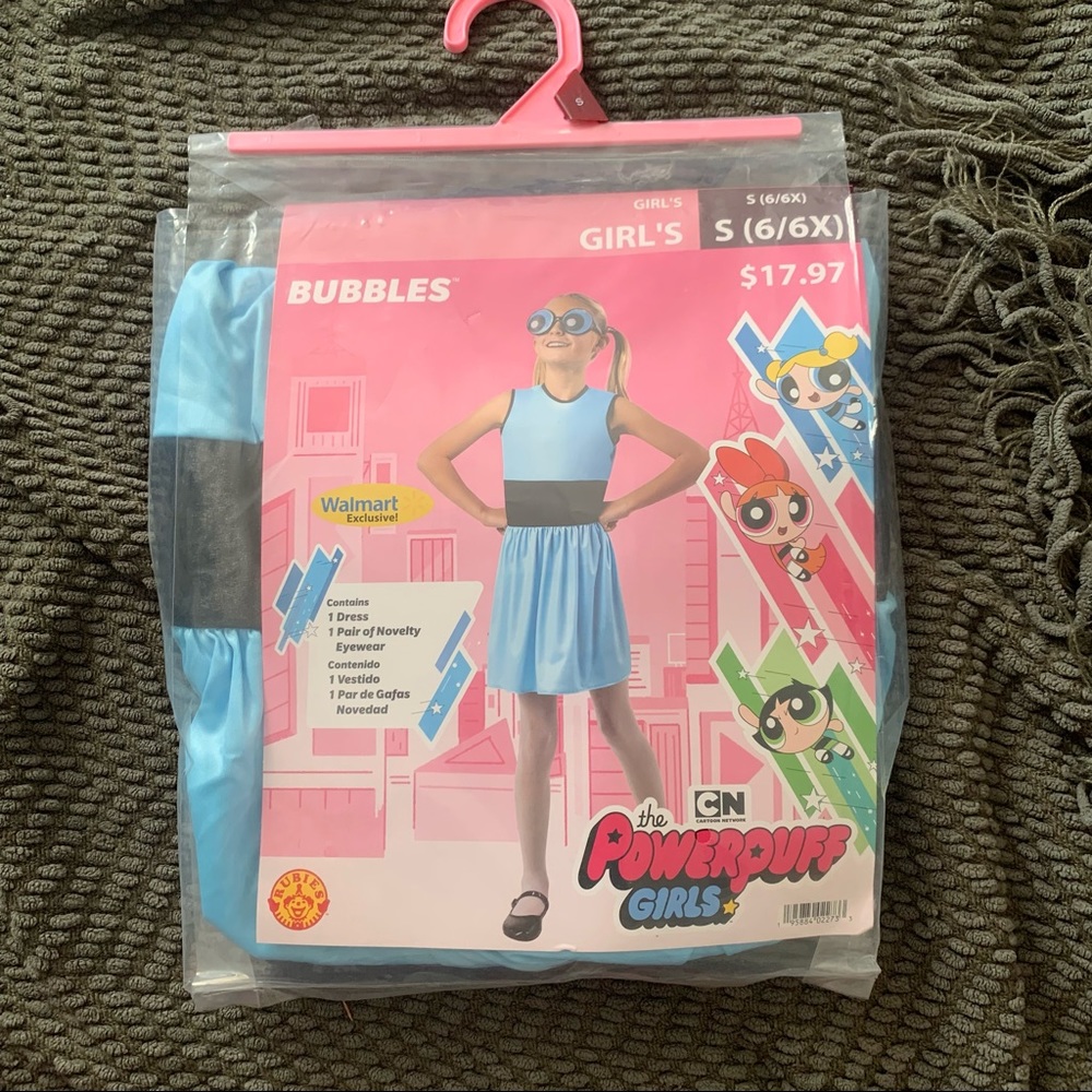 NWT Kids Bubbles Costume: The Powerpuff Girls